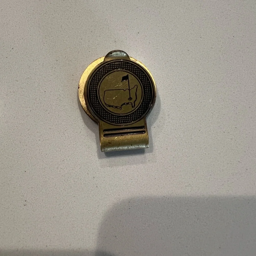 Gold Augusta’s Masters Hat Clip & Ball Marker